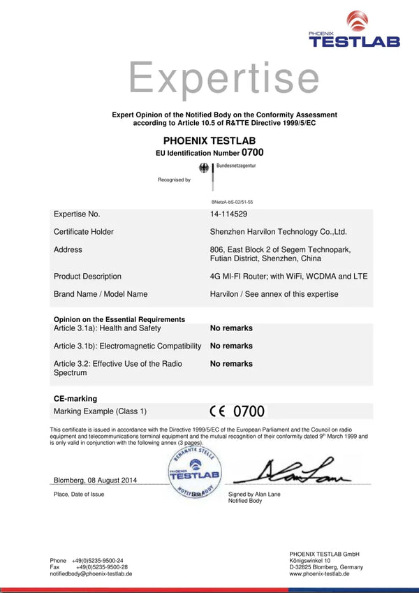 CE Certification