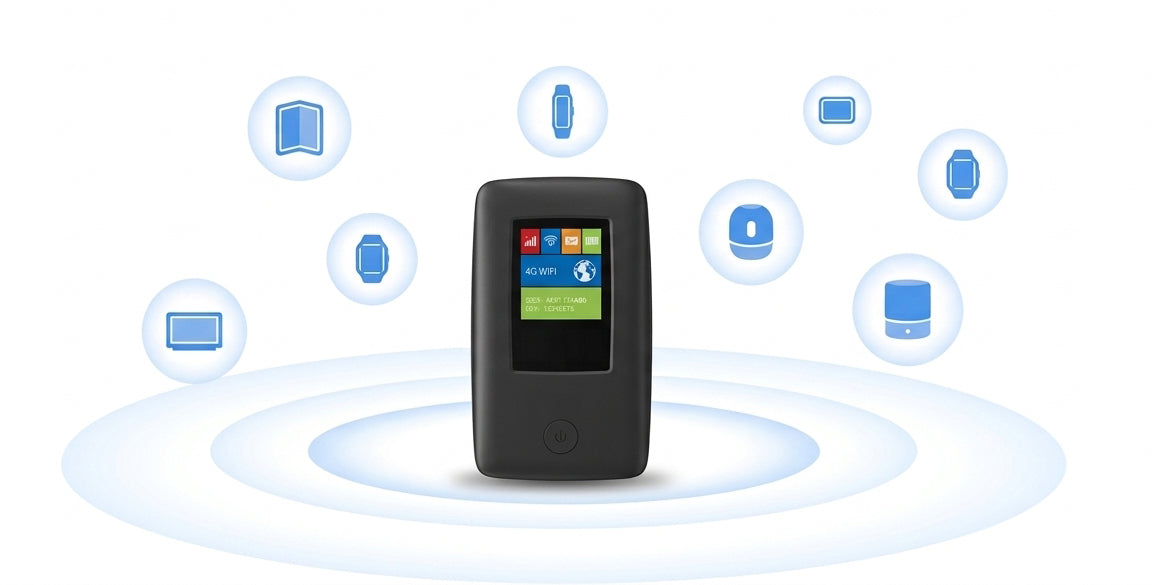 Connects with up to 10 Devices